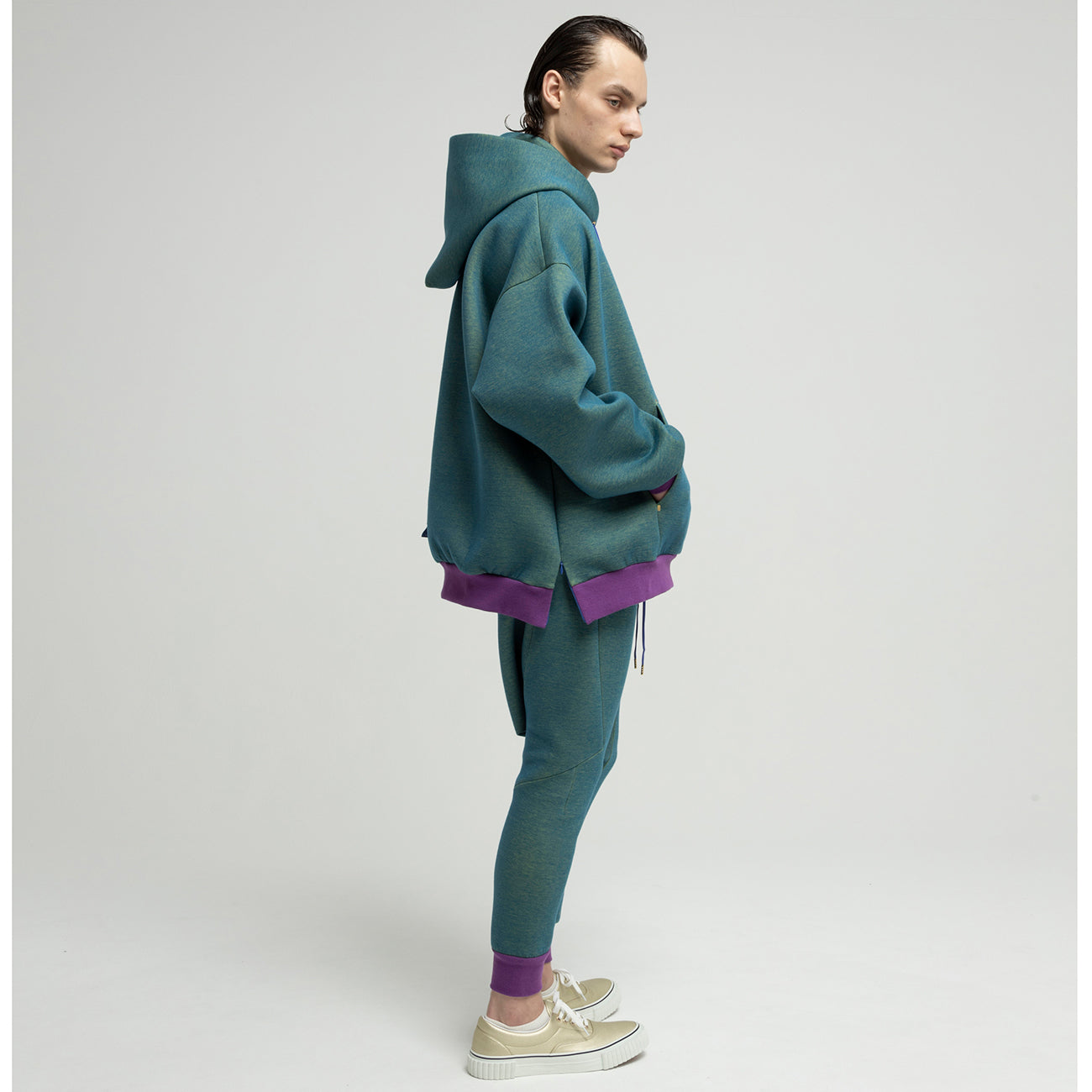 2WAY PULLOVER BLACK