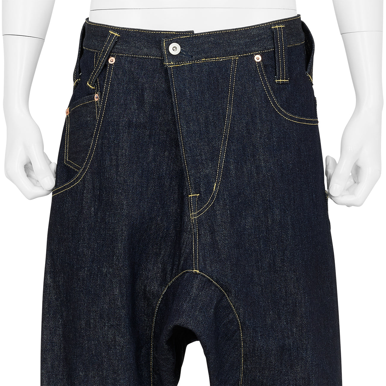 RED LABEL SARROUEL DENIM INDIGO