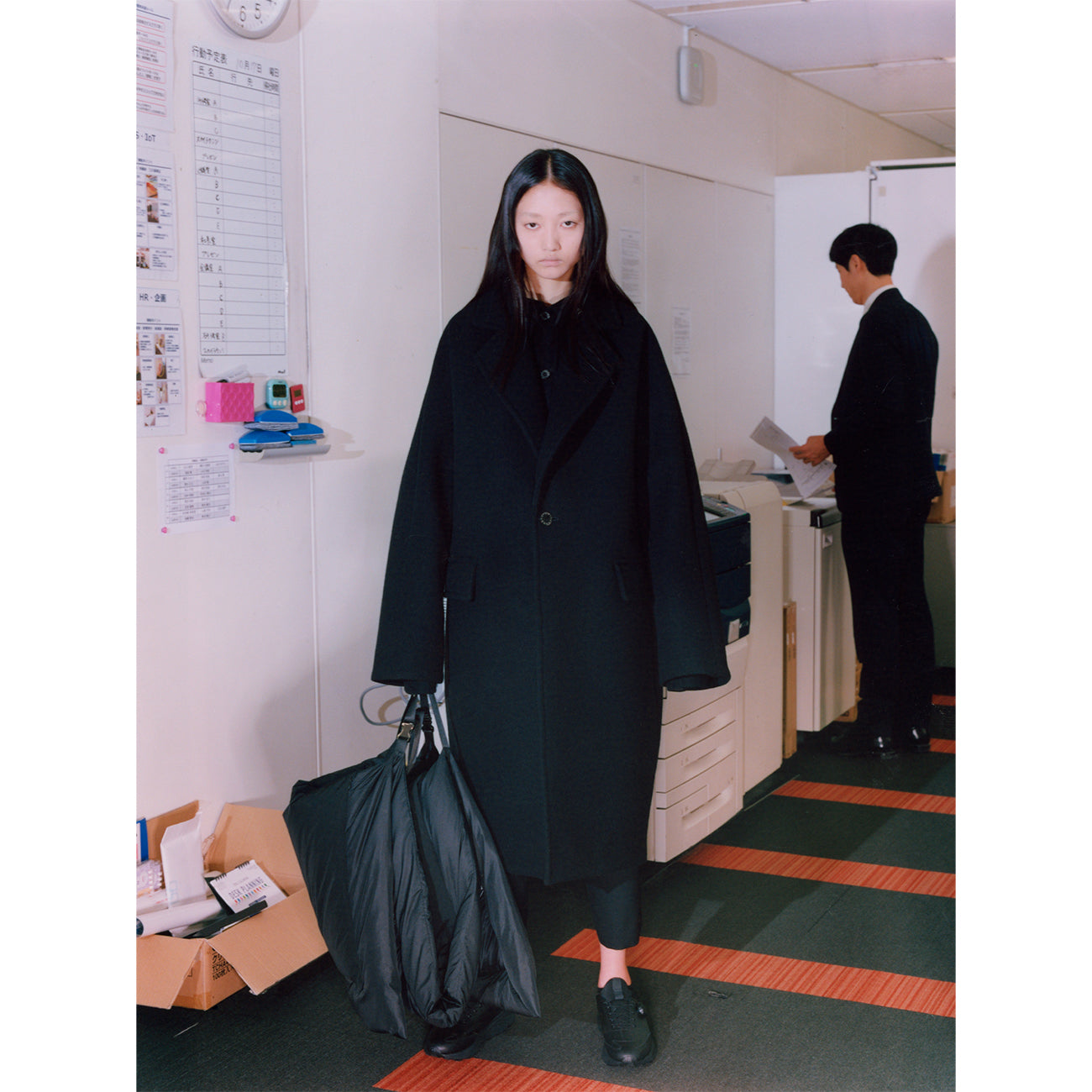 BONDING CHESTER COAT BLACK