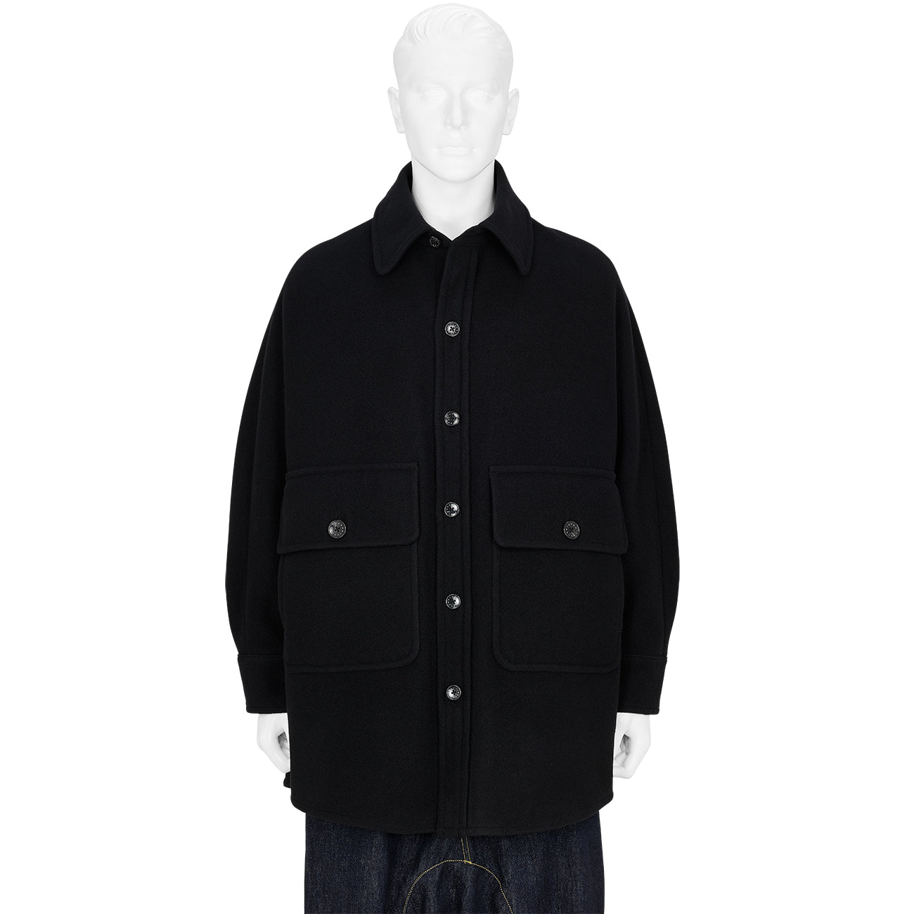 CPO SHIRT JACKET BLACK