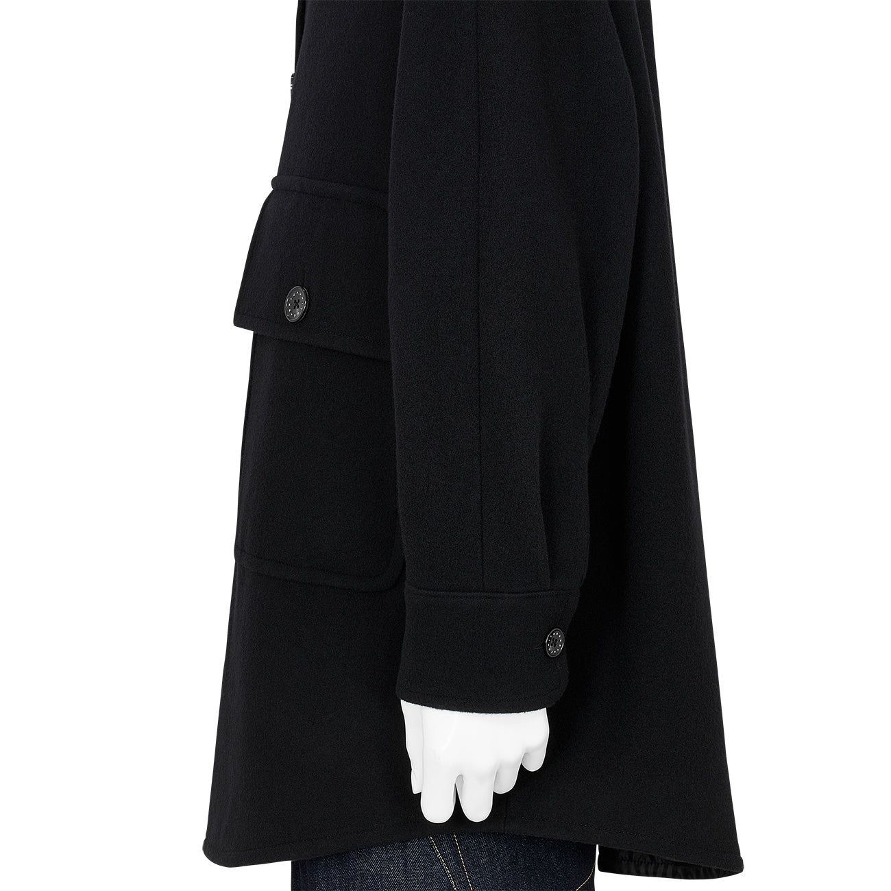 CPO SHIRT JACKET BLACK