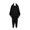 KIMONO SLEEVE HOODIE BLACK