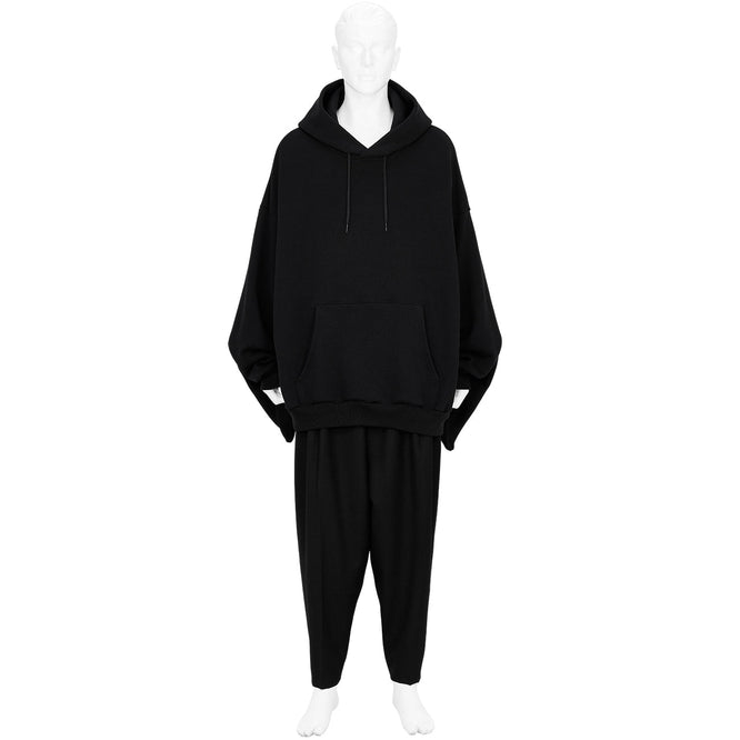 KIMONO SLEEVE HOODIE BLACK