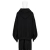 KIMONO SLEEVE HOODIE BLACK
