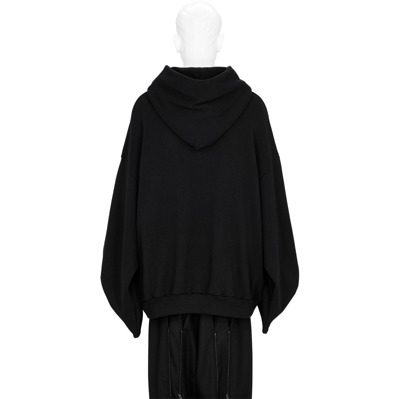 KIMONO SLEEVE HOODIE BLACK