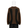 LIQUID SWEATER BROWN BLACK