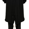 MODS COAT WITH TOGGLE BLACK