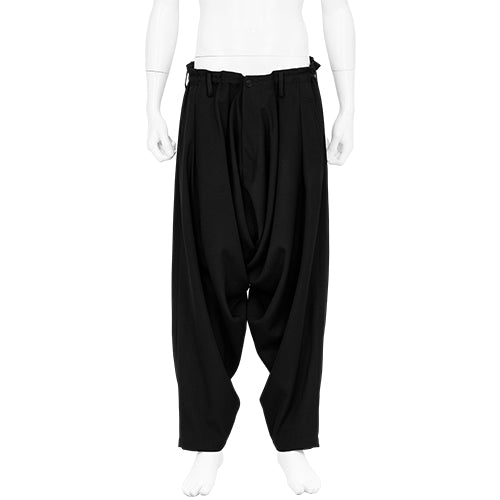 DRAPED PANTS BLACK