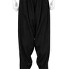 DRAPED PANTS BLACK