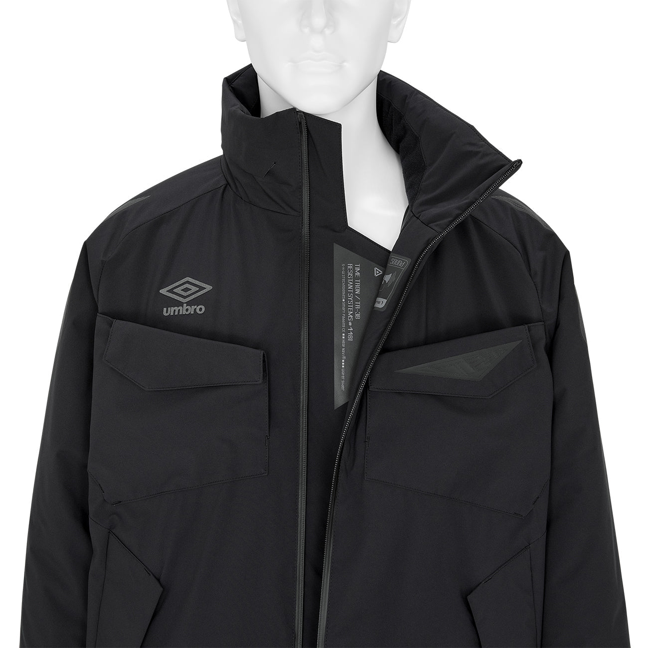 TIME TRON / TR-3B S・H・W 3TECHNOLOGIES JACKET GRAPHITE BLACK
