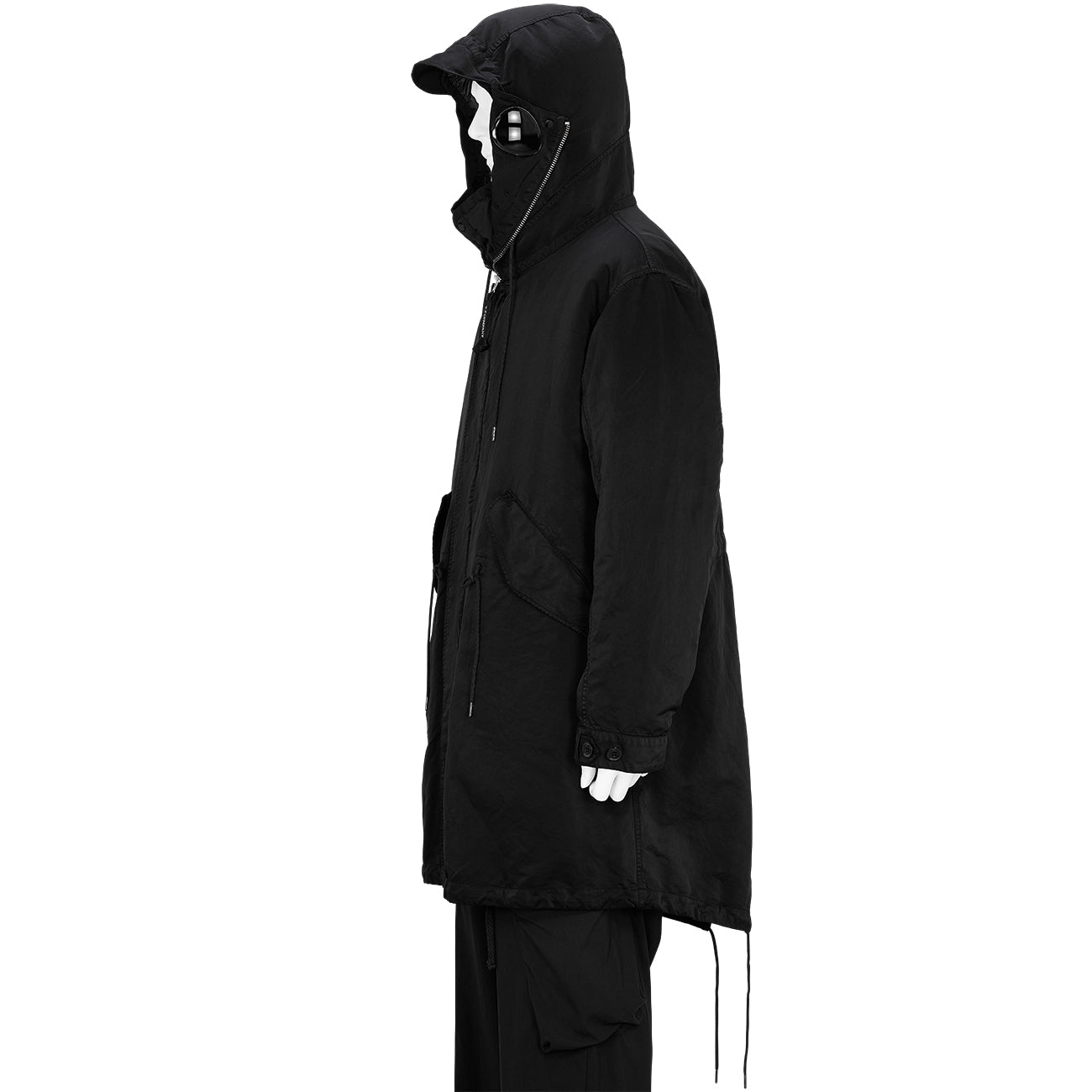 EXPLORER COAT BLACK - C.P. COMPANY(シーピー カンパニー