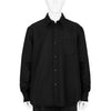 ZIPPER PLEATED JACKET BLACK