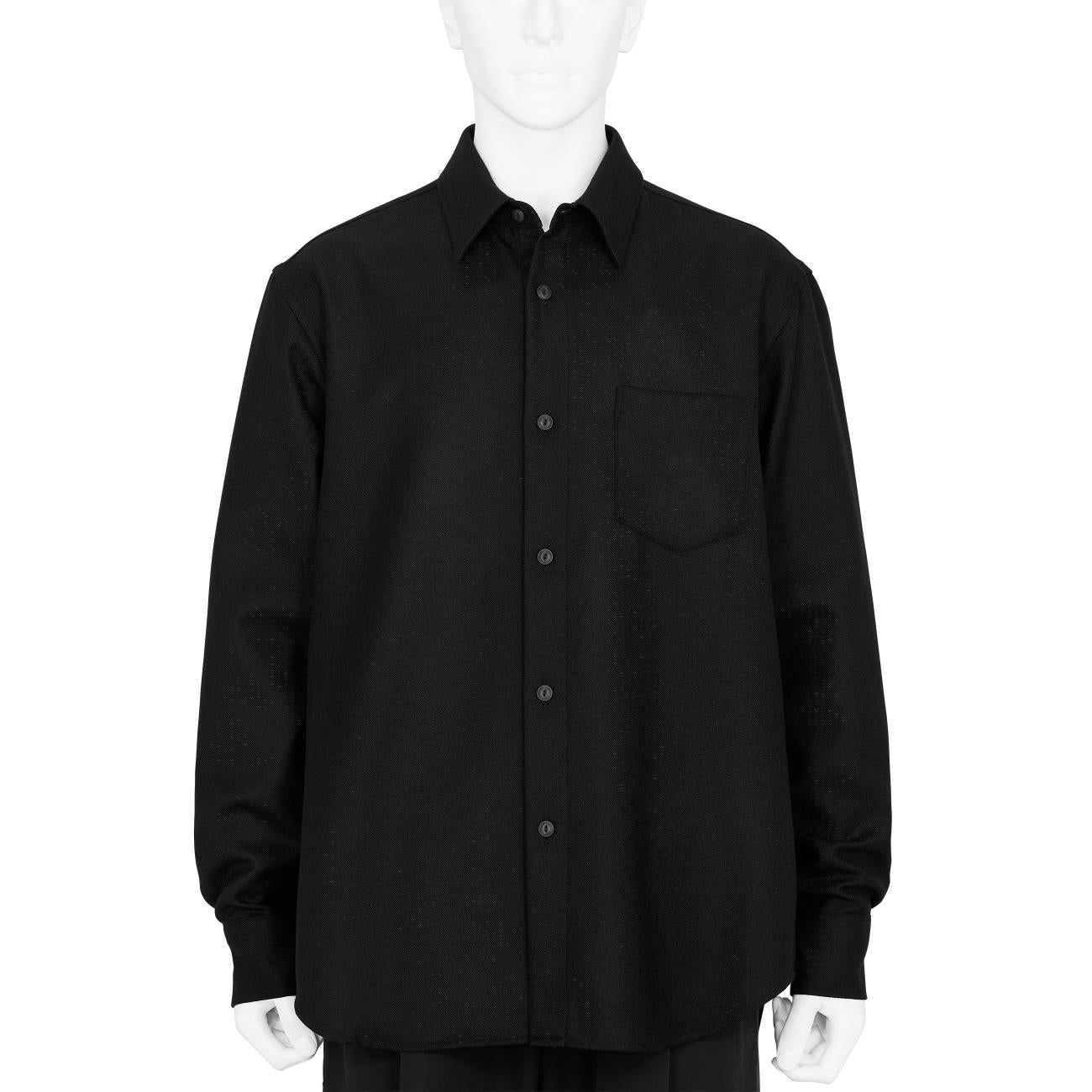 ZIPPER PLEATED JACKET BLACK