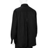 ZIPPER PLEATED JACKET BLACK