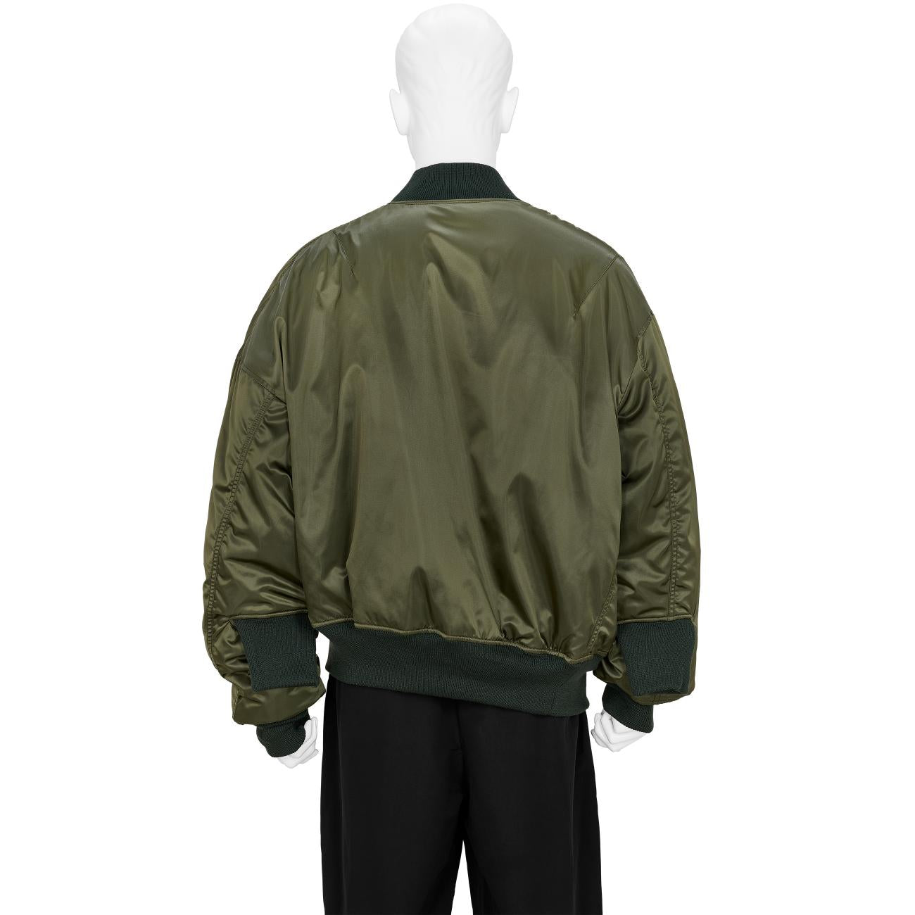 RED LABEL GRAFFITI MA-1 JACKET OLIVE