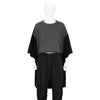 RED LABEL MANTLE TEE BLACK GRAY