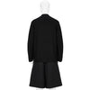 CIRCLE WOOL CARDIGAN BLACK