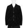 CIRCLE WOOL CARDIGAN BLACK