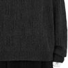 PLATING CREWNECK SWEATER CHARCOAL