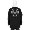 S29-PR-A ORGANIC COTTON LONG SLEEVE T-SHIRT BLACK