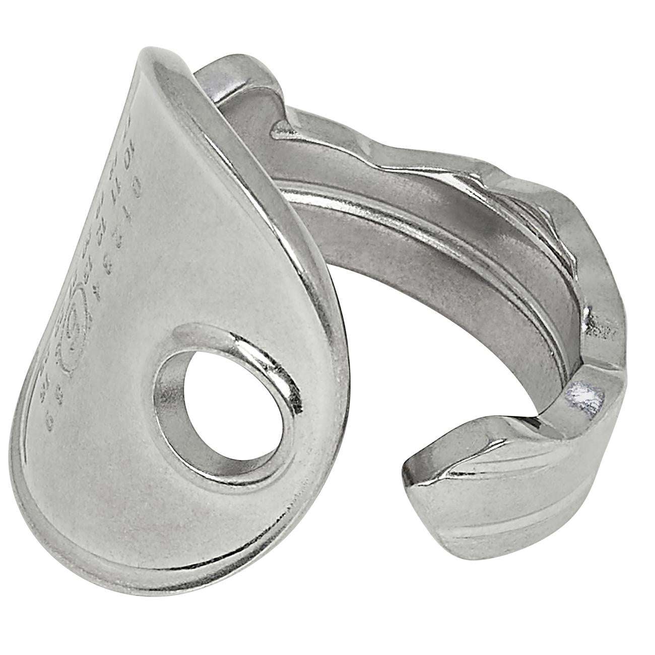 Silver Key Ring by MM6 Maison Margiela on Sale