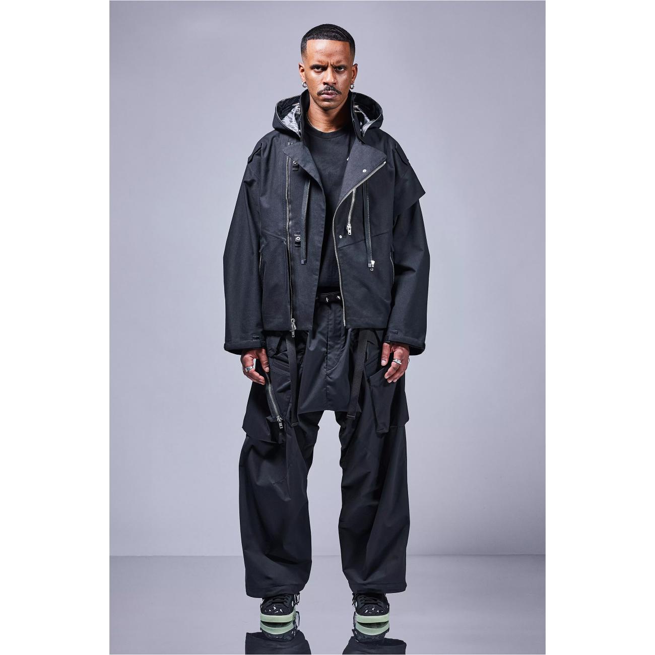 P30AL-E ENCAPSULATED NYLON ULTRAWIDE DRAWCORD CARGO TROUSER