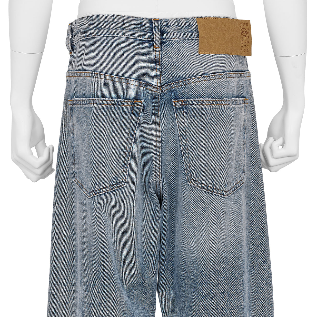 LAYERED DENIM INDIGO - MM6 MAISON MARGIELA(エムエムシックス