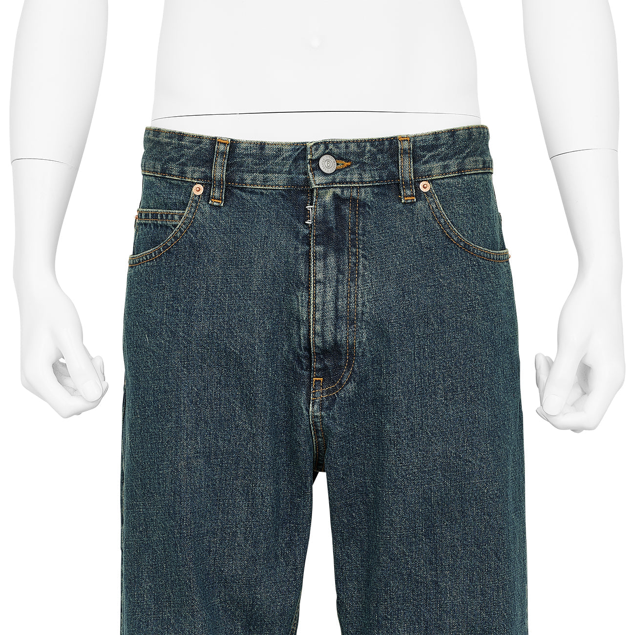 デニム・ジーパン MM6 Maison Margiela SS25 DENIM BROKEN (S62LB0199M30018 962) MM6 MAISON MARGIELA エムエムシックス メゾン マルジェラ