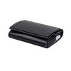 SMALL ARTICULAR WALLET WITH COIN BLACK