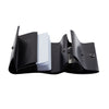 SMALL ARTICULAR WALLET WITH COIN BLACK