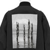 SOFU TESHIGAHARA DETACHABLE SLEEVE BOMBER JACKET BLACK