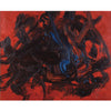KAZUO SHIRAGA SKATE DECK [ USUSAMA ]  BLACK