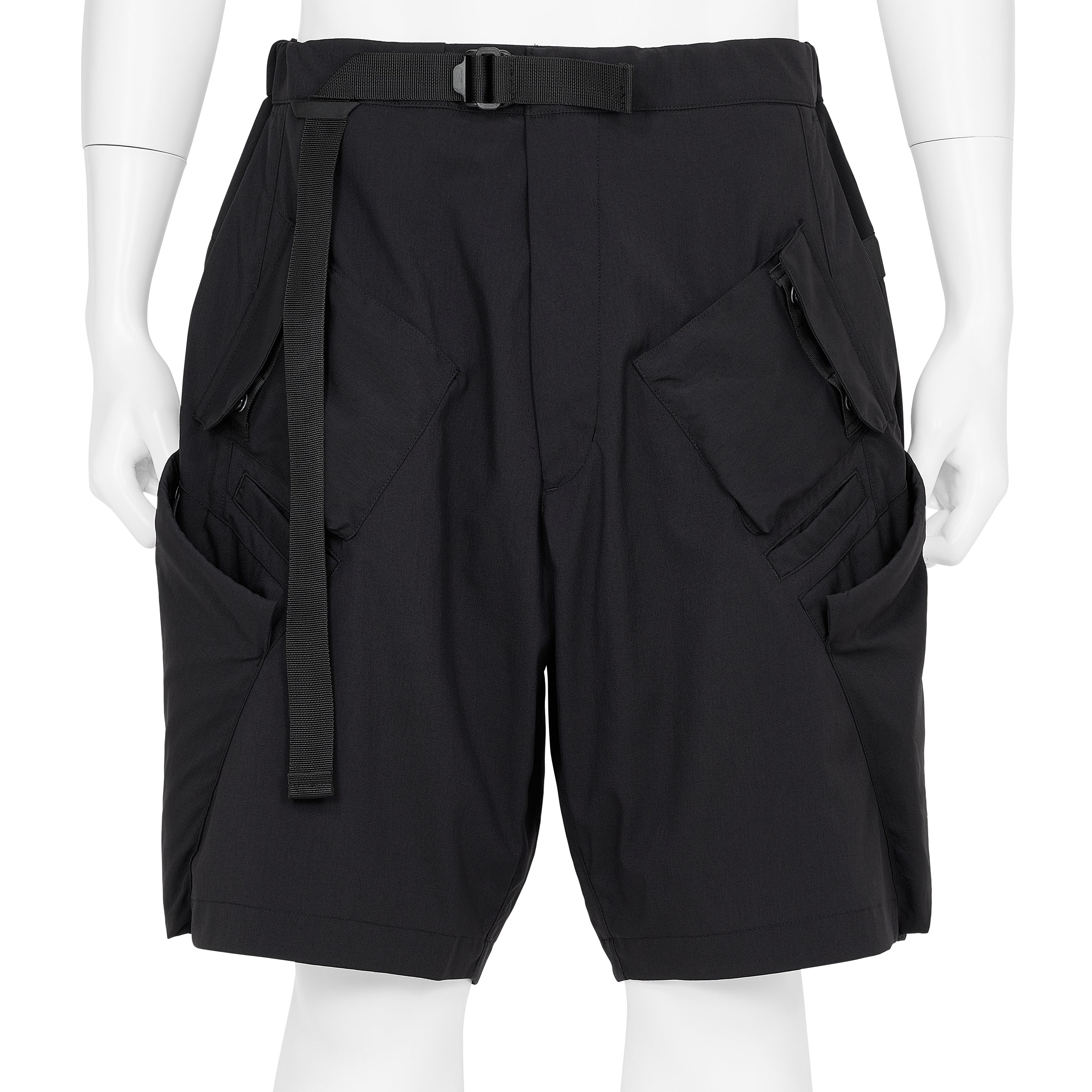 SP29-M NYLON STRETCH BDU SHORT PANTS BLACK - ACRONYM(アクロニウム