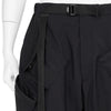 SP29-M NYLON STRETCH BDU SHORT PANTS BLACK
