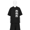 Yasuhiro Ishimoto ROSE PRINT TEE BLACK