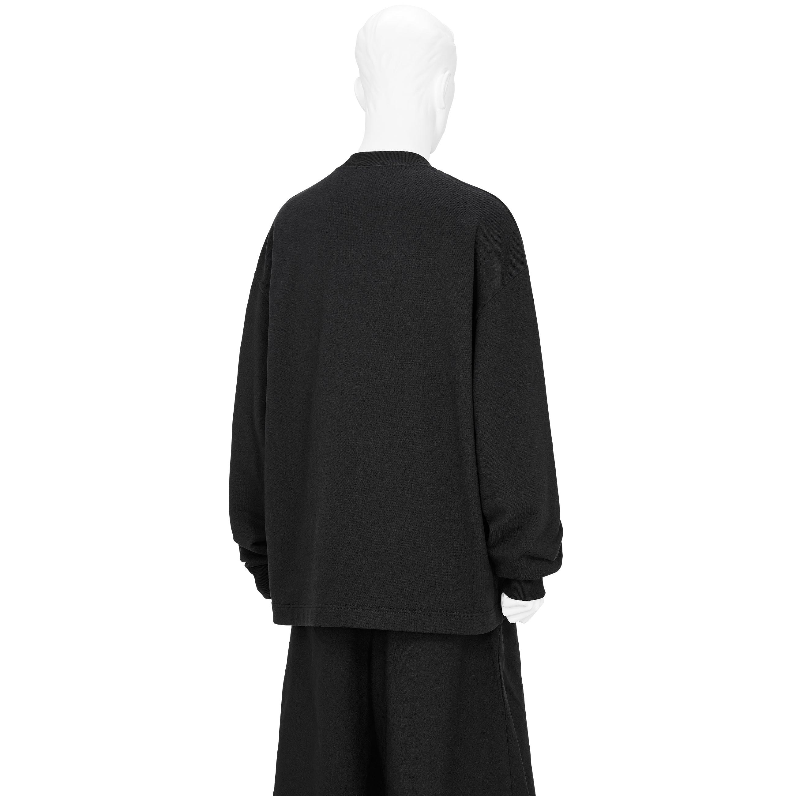 Yasuhiro Ishimoto KATSURA SEAM SWEAT BLACK