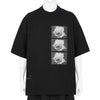 Yasuhiro Ishimoto ROSE PRINT TEE BLACK