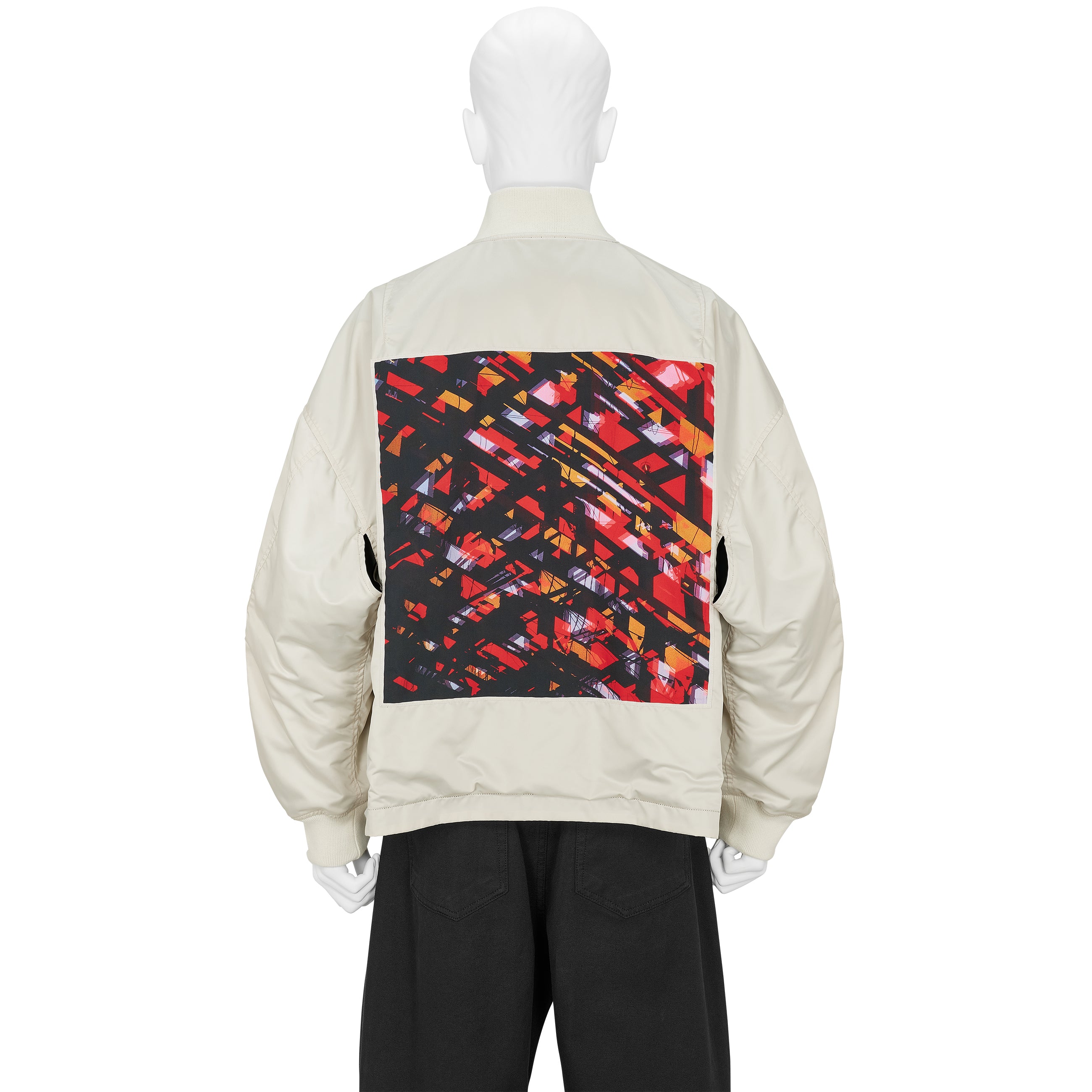 Yasuhiro Ishimoto REVERSIBLE MA-1 SKA BLOUSON BLACK WHITE