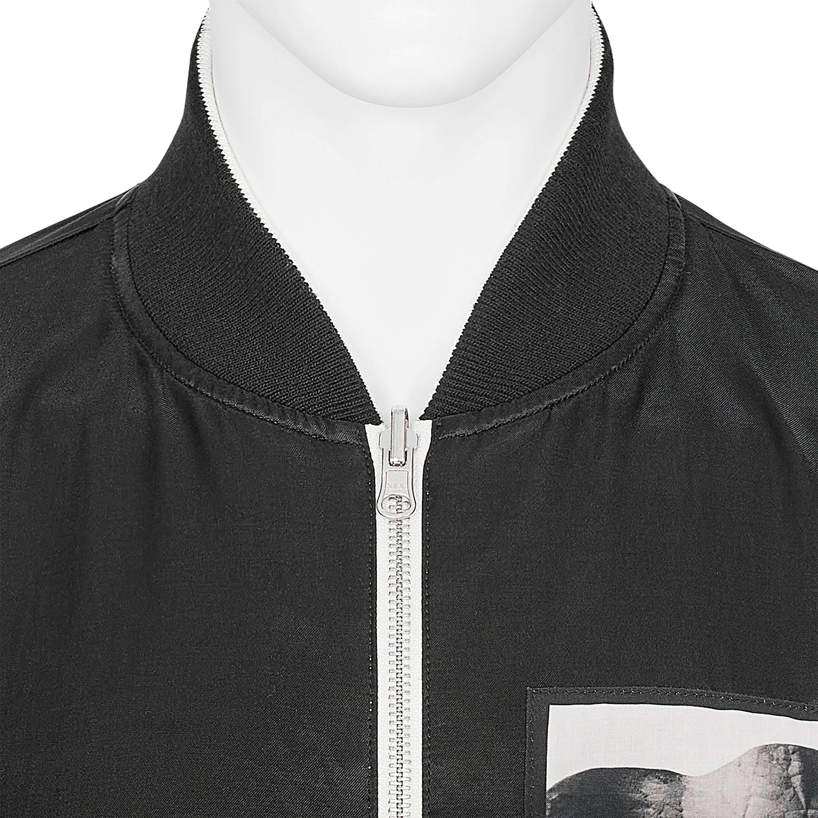 Yasuhiro Ishimoto REVERSIBLE MA-1 SKA BLOUSON BLACK WHITE