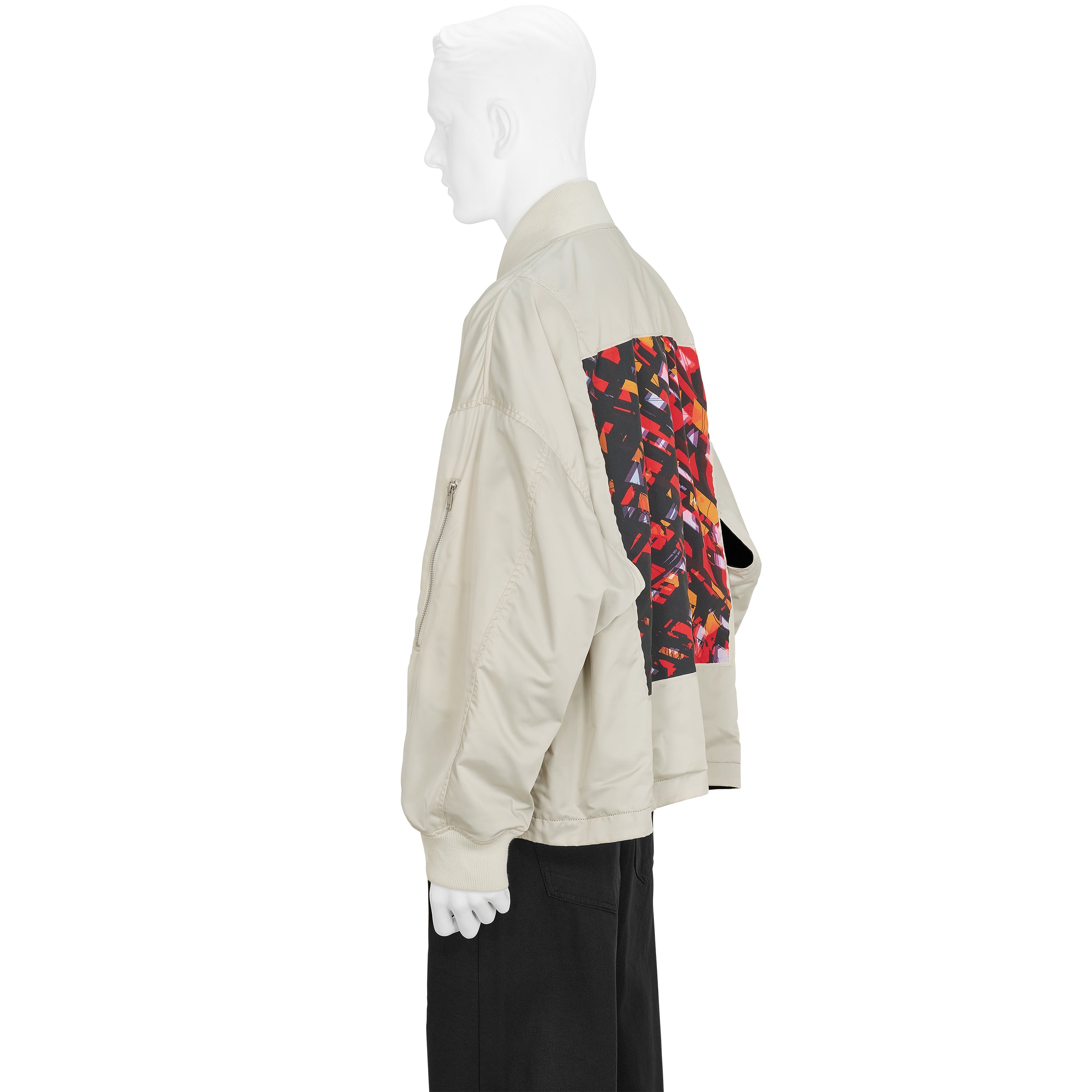 Yasuhiro Ishimoto REVERSIBLE MA-1 SKA BLOUSON BLACK WHITE