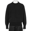 LOT.507 ATHLETIC CREWNECK KNIT BLACK