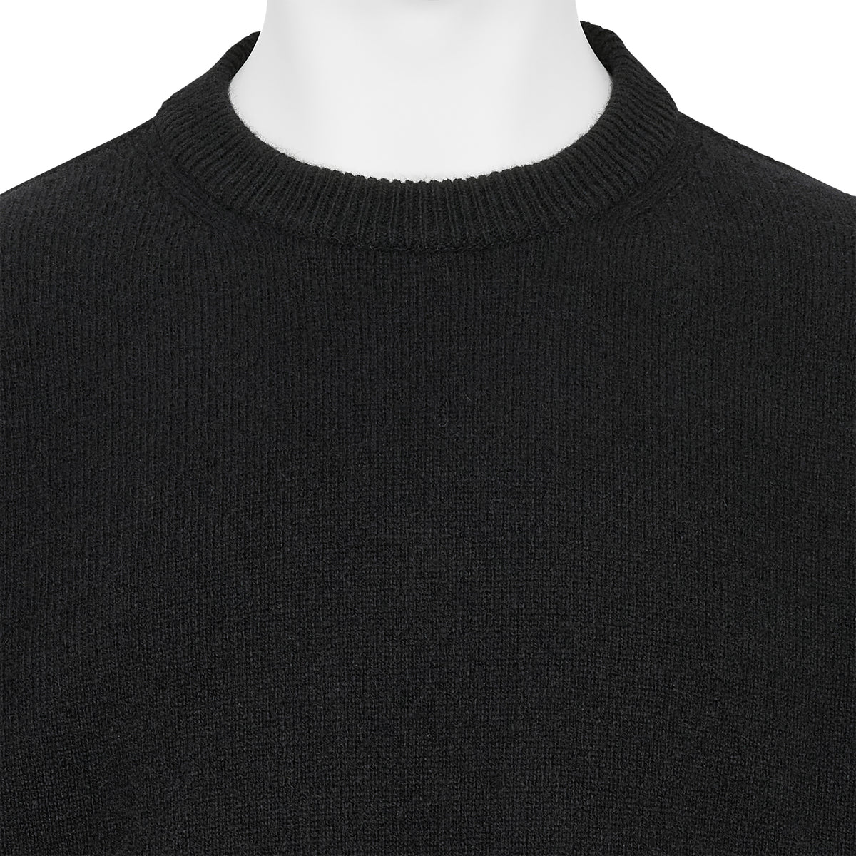LOT.507 ATHLETIC CREWNECK KNIT BLACK