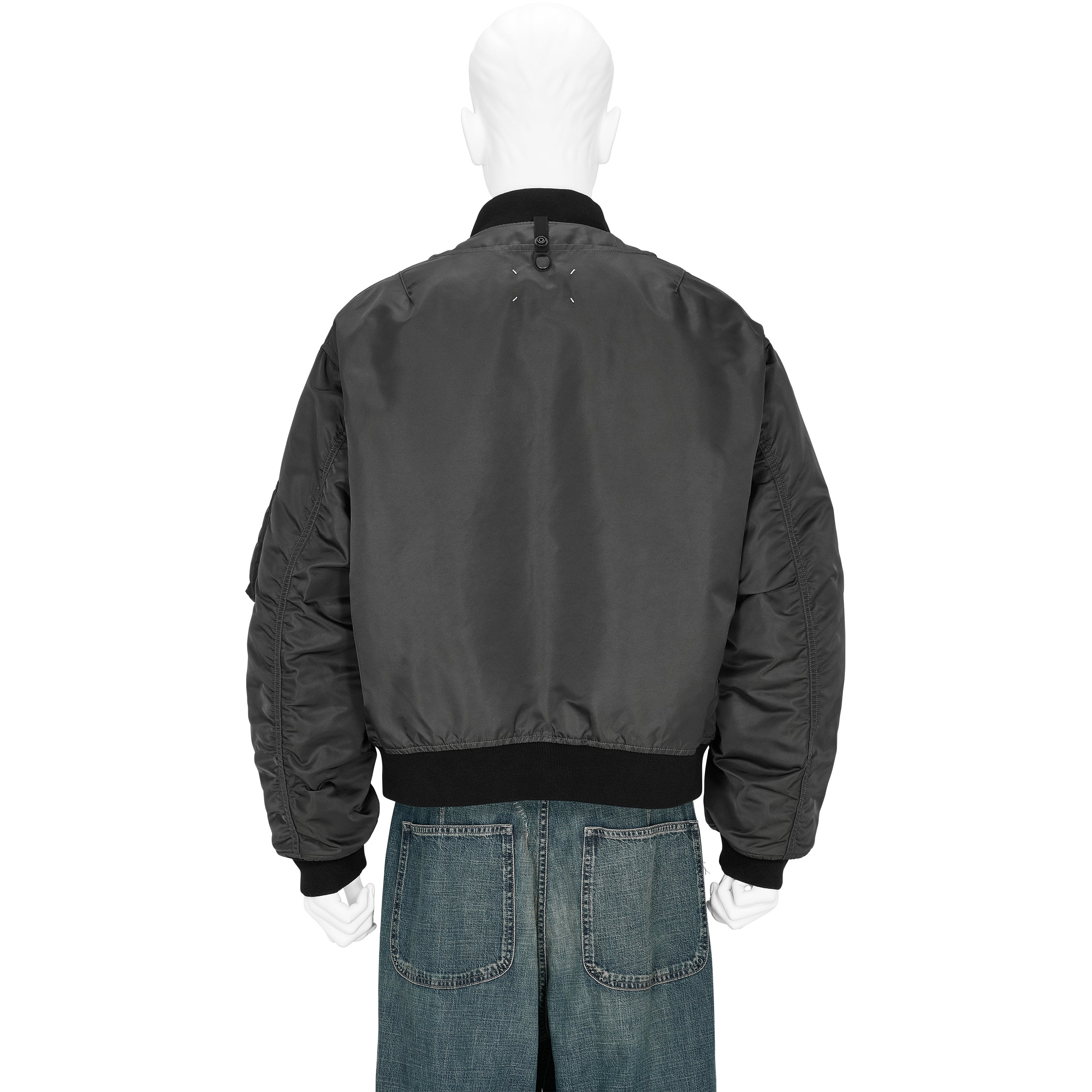 REVERSIBLE 3WAY BOMBER JACKET DARK GRAY