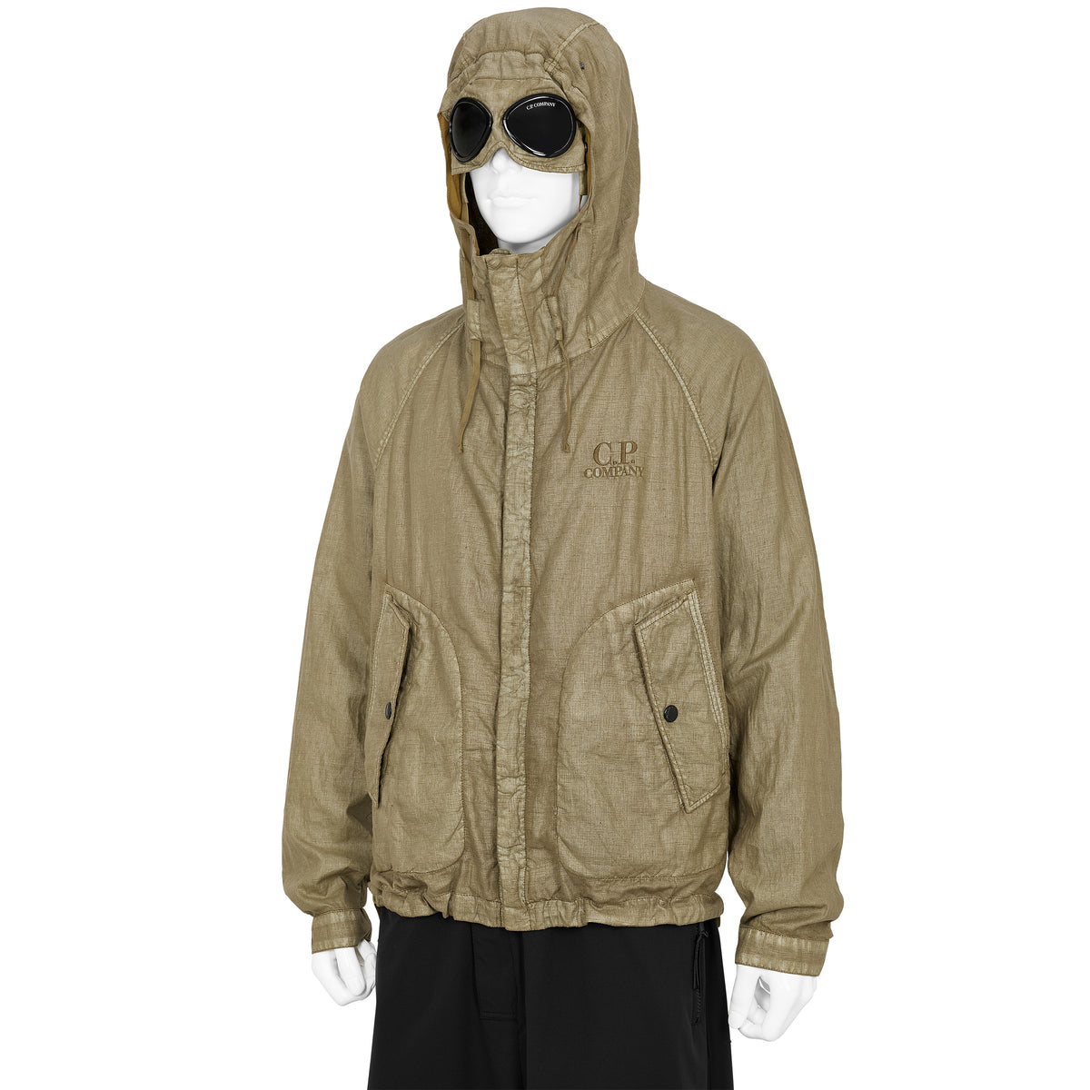 LINO WAX GOGGLE JACKET BEIGE - C.P. COMPANY(シーピー カンパニー 