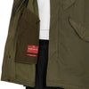 FLATT NYLON GOGGLE FISHTAIL PARKA MILITARY GREEN
