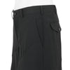 DIAGONAL PANEL PANTS BLACK