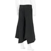 DIAGONAL PANEL PANTS BLACK