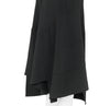 DIAGONAL PANEL PANTS BLACK