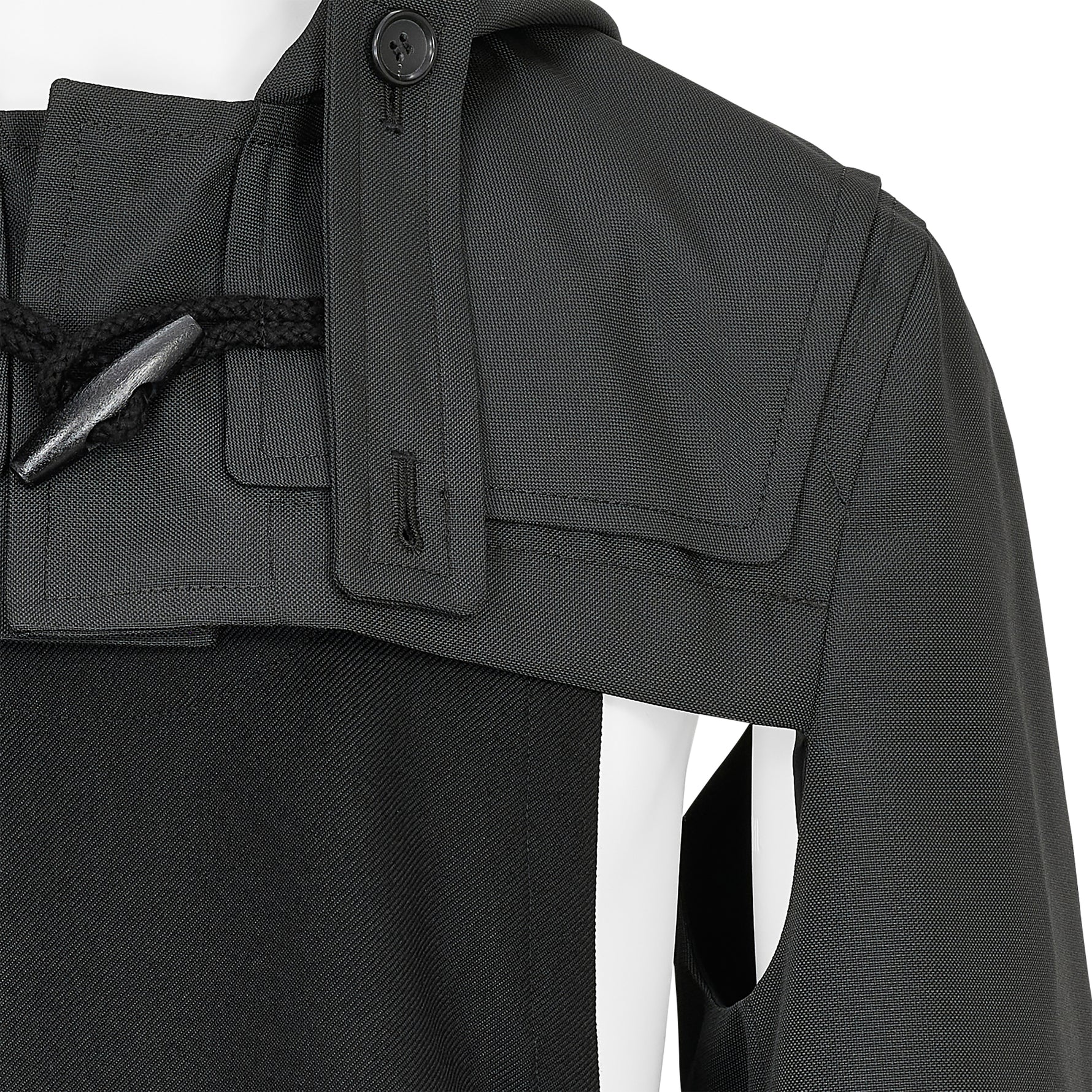 DUFFLE SLEEVE PARTS BLACK