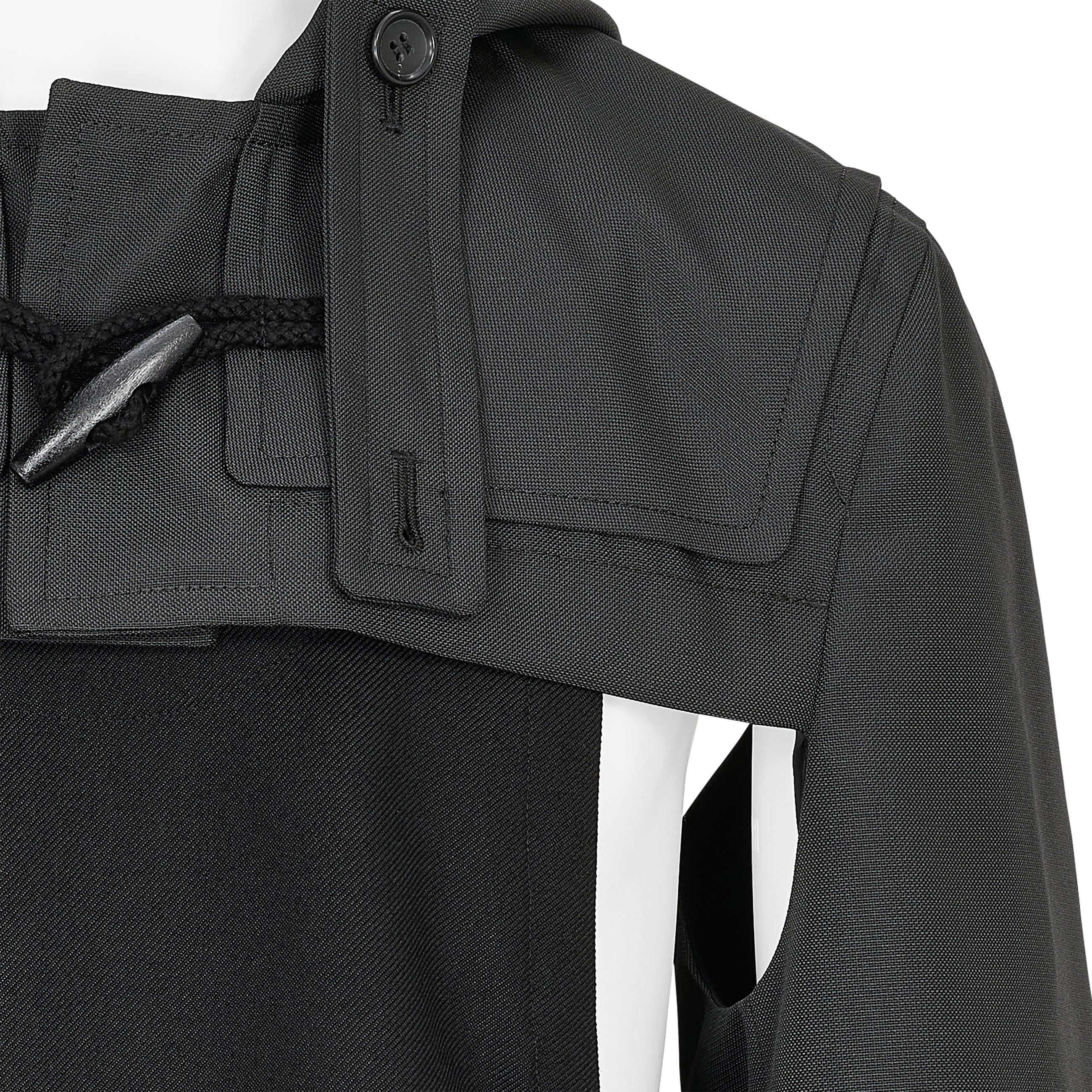 DUFFLE SLEEVE PARTS BLACK